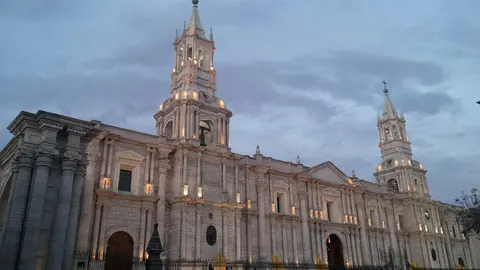 Catedral de Arequipa, foto del lugar