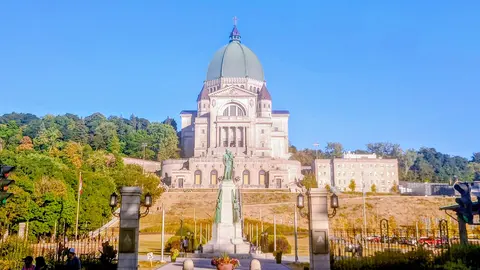 Oratorio de San José (Montreal), foto del lugar