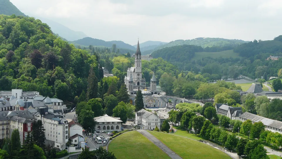 Lourdes, foto del lugar