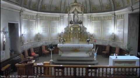 Notre-Dame-du-Cap: cámara «Petit Sanctuaire, 24 horas»