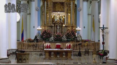 Basílica de Chiquinquirá: cámara «El santuario de noche»