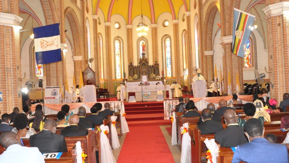 Catedral de Rubaga (Kampala): cámara «Misa diaria»