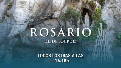 Lourdes: cámara «Rosario en español»