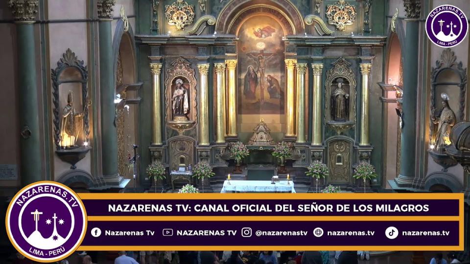 Las Nazarenas (Señor de los Milagros): cámara «Nazarenas TV»