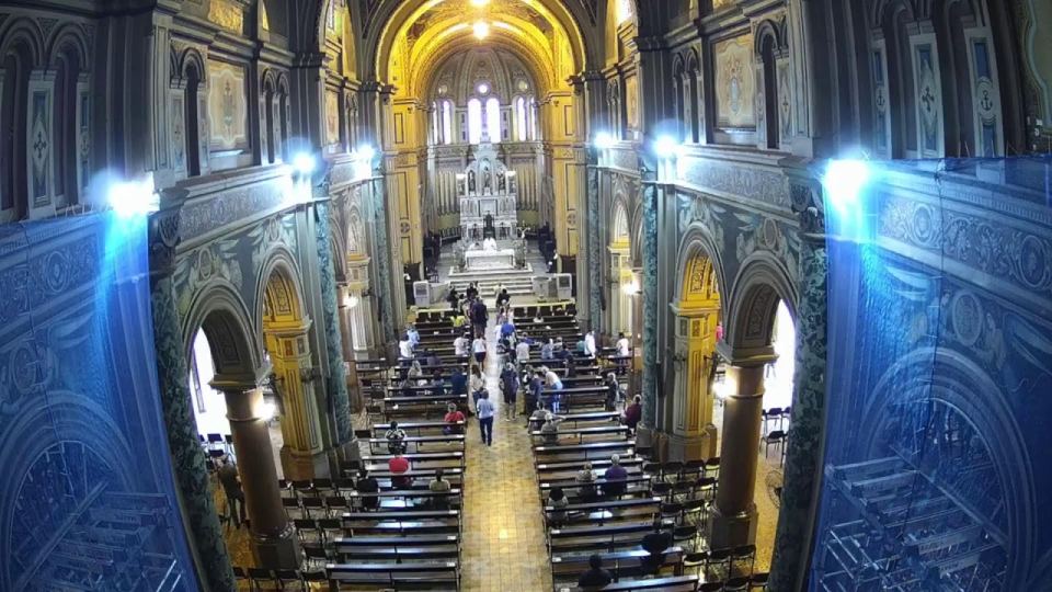 Catedral de Ribeirão Preto: cámara «Misas diarias»