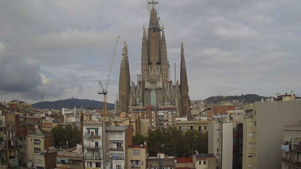 Sagrada Família: cámara «Las torres, en directo»