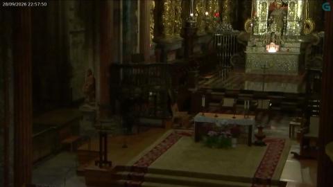 Catedral de Santiago de Compostela: cámara «Altar mayor, con sonido»